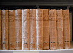 volumi degli Annali d’Italia di L.A. Muratori (1753)